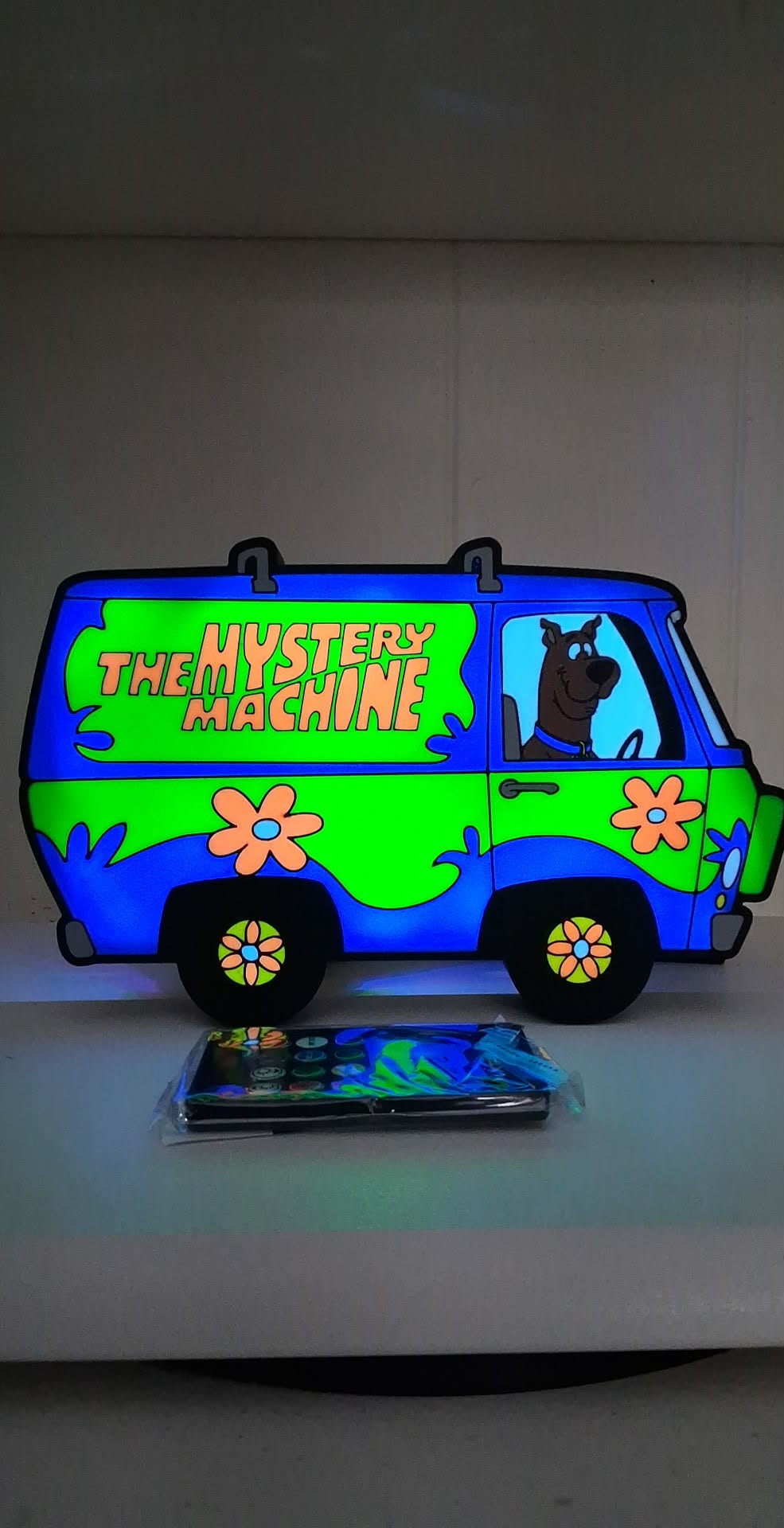 The Mystery Machine LED light box – custom 3D printed – Lit Layer Creations